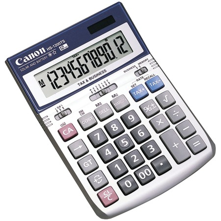 CANON HS1200TS 12-Digit Calculator 7438A023